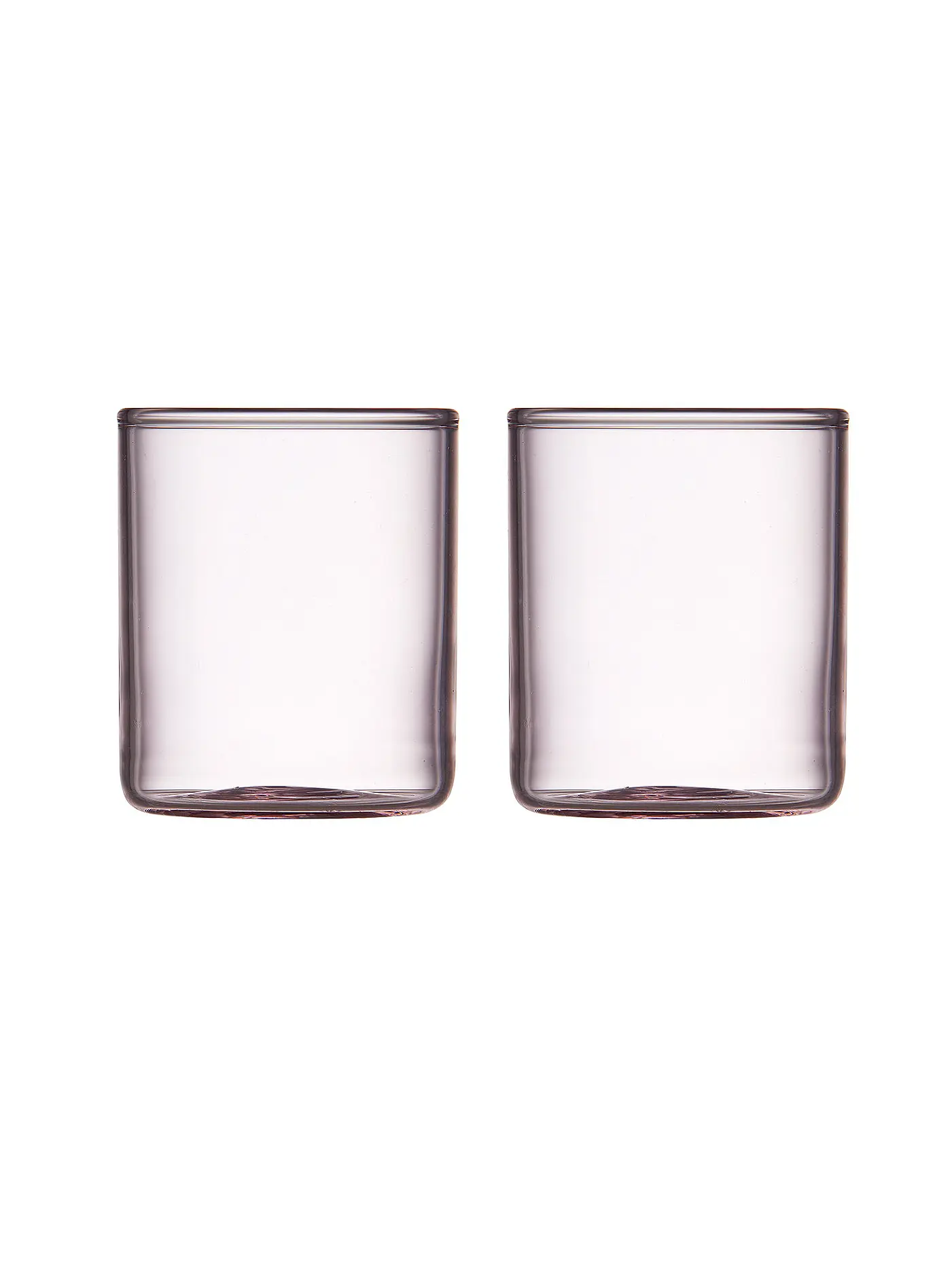 LYNGBY GLAS | Schnapsglas 2er Set TORINO 6cl Pink | 
